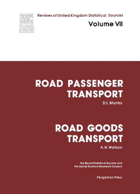 Road Passenger Transport: Road Goods Transport