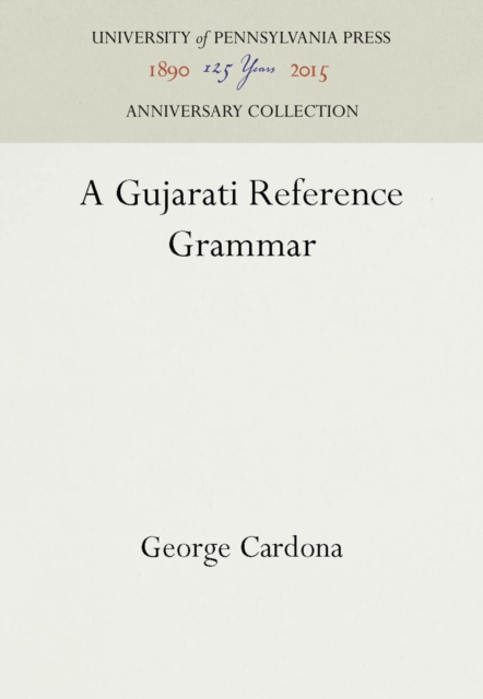 Gujarati Reference Grammar