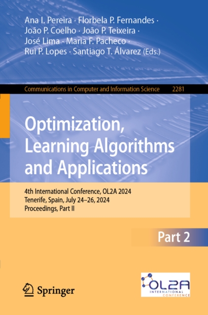 Optimization, Learning Algorithms and Applications