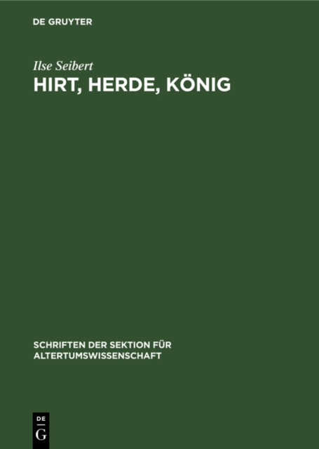 Hirt, Herde, Konig