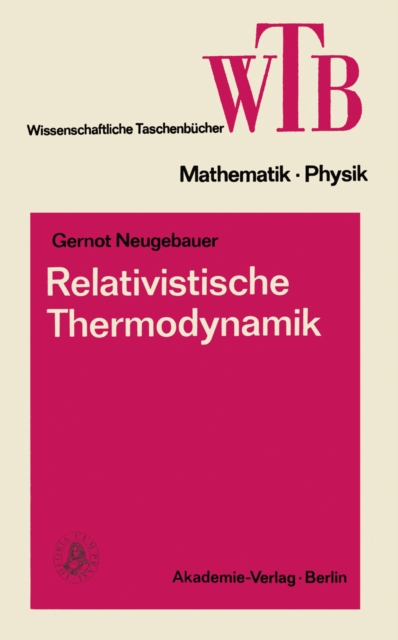 Relativistische Thermodynamik