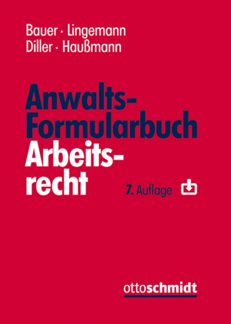 Anwalts-Formularbuch Arbeitsrecht