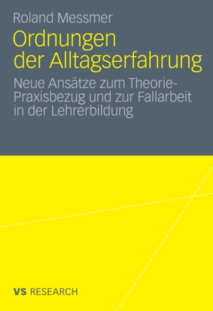 Ordnungen der Alltagserfahrung