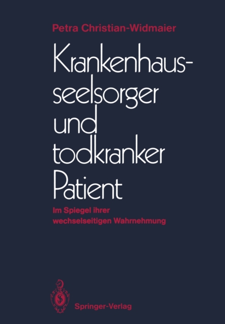 Krankenhausseelsorger und todkranker Patient