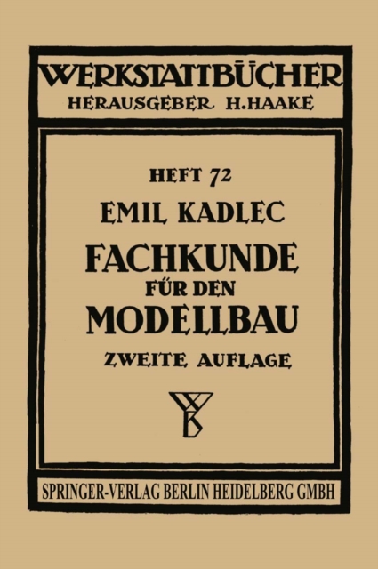 Fachkunde für den Modellbau