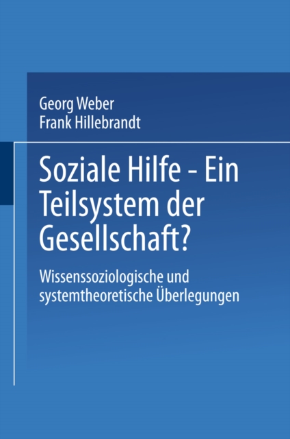 Soziale Probleme und soziale Kontrolle