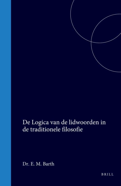 De Logica van de lidwoorden in de traditionele filosofie