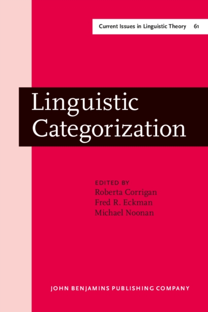 Linguistic Categorization