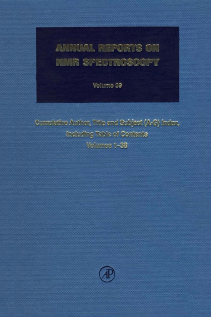 Annual Reports on NMR Spectroscopy