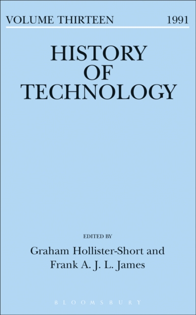 History of Technology Volume 13