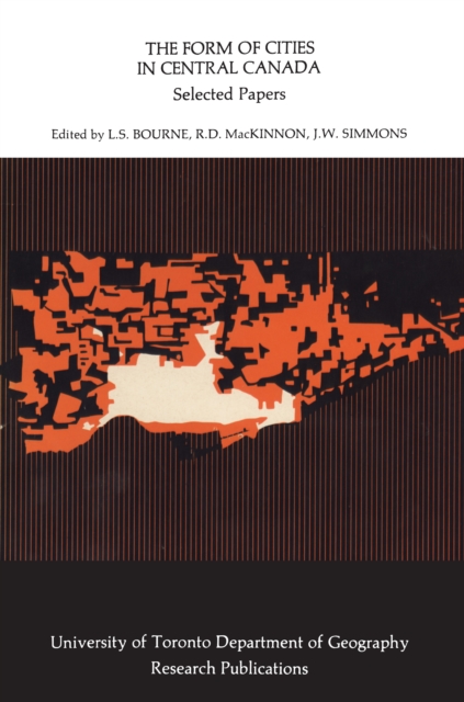 Form of Cities in Central Canada