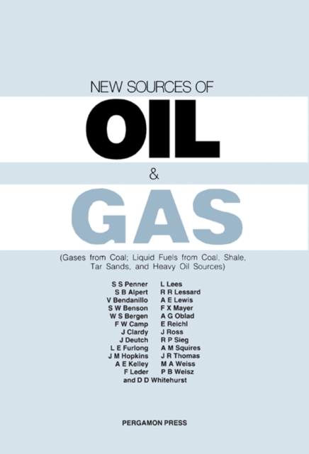 New Sources of Oil and Gas