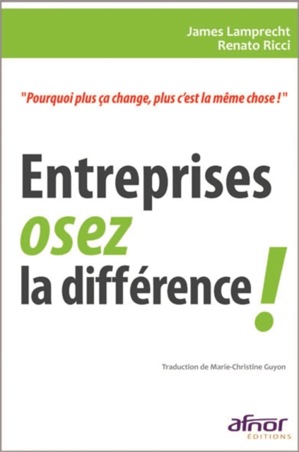 Entreprises, osez la différence !