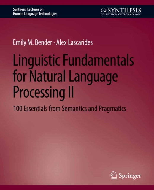 Linguistic Fundamentals for Natural Language Processing II