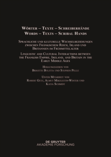 Wörter – Texte – Schreiberhände / Words – Texts – Scribal Hands