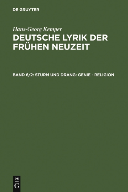 Sturm und Drang