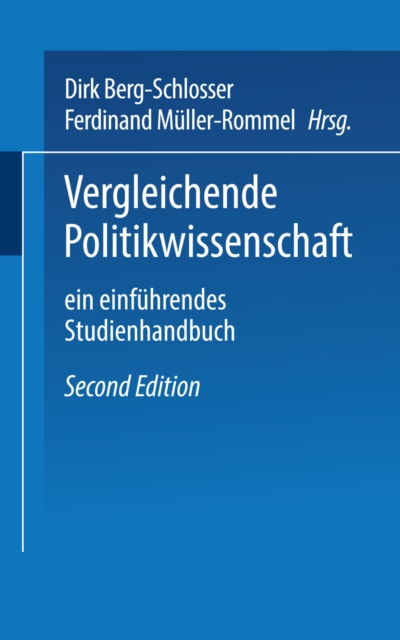 Vergleichende Politikwissenschaft