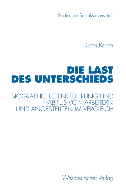 Die Last des Unterschieds
