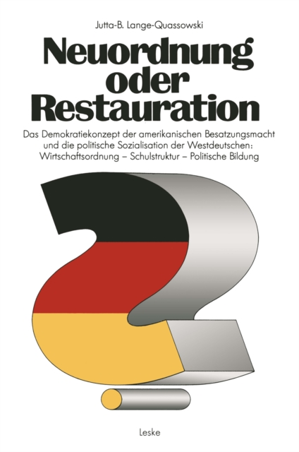 Neuordnung oder Restauration?