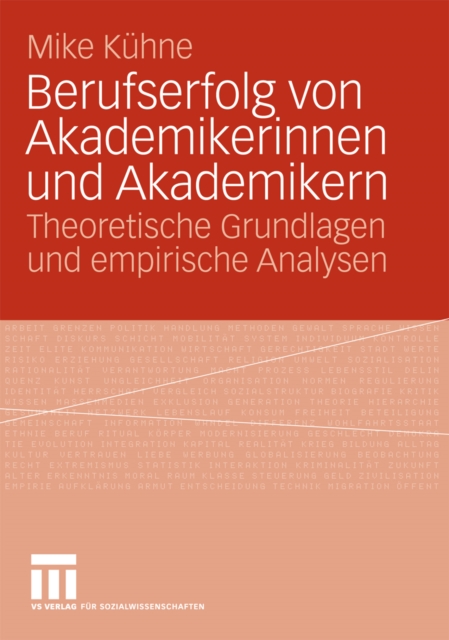 Berufserfolg von Akademikerinnen und Akademikern