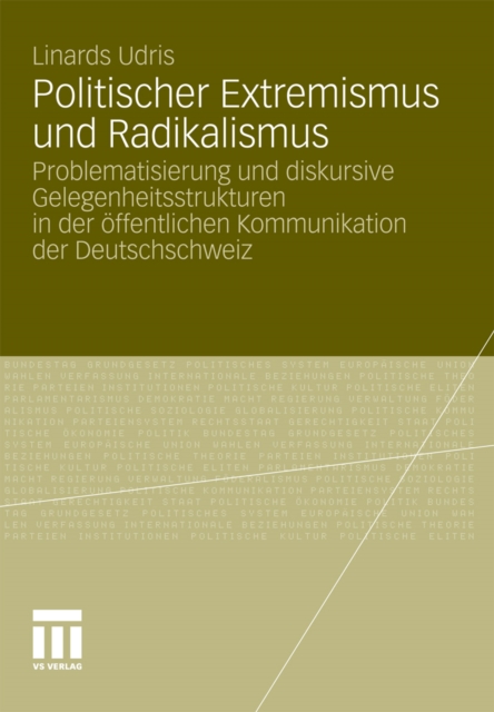 Politischer Extremismus und Radikalismus
