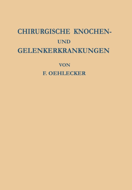 Chirurgische Knochen- und Gelenkerkrankungen