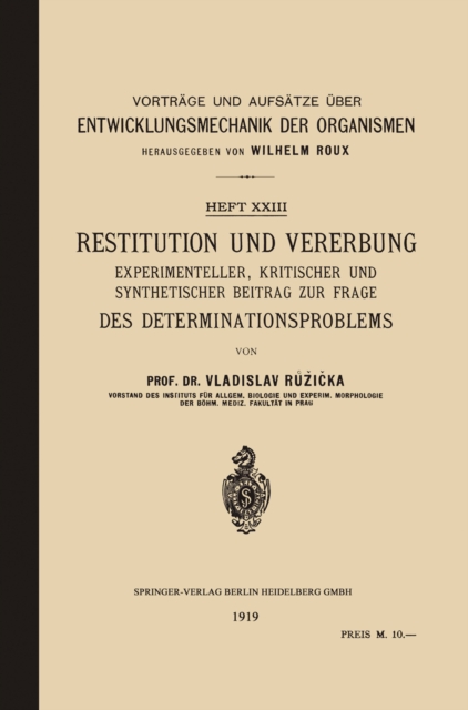 Restitution und Vererbung
