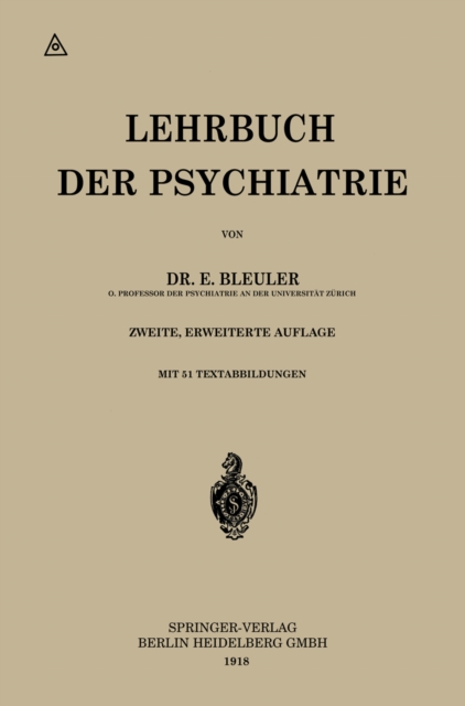 Lehrbuch der Psychiatrie