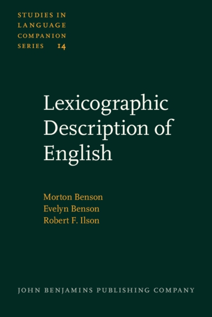 Lexicographic Description of English