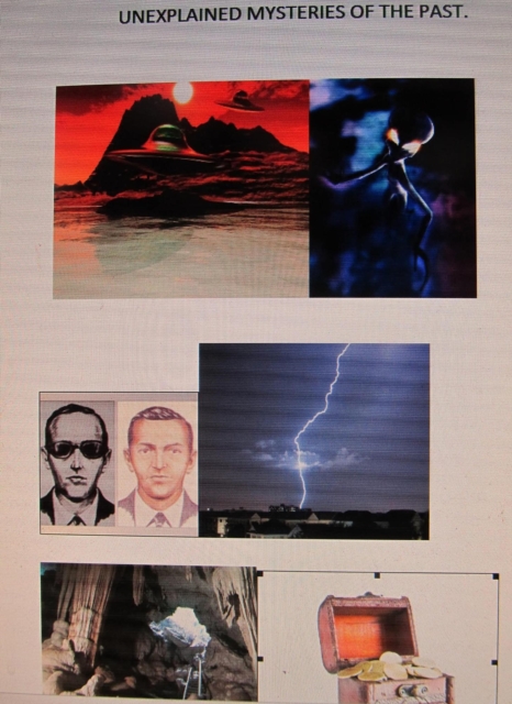 Unexplained Mysteries of the Past.