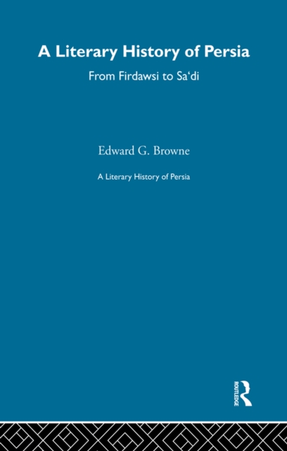 Literary History of Persia