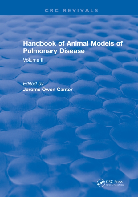 CRC Handbook of Animal Models of Pulmonary Disease