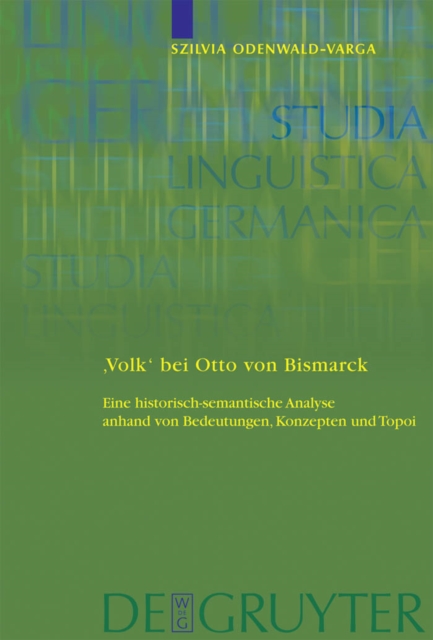 'Volk' bei Otto von Bismarck