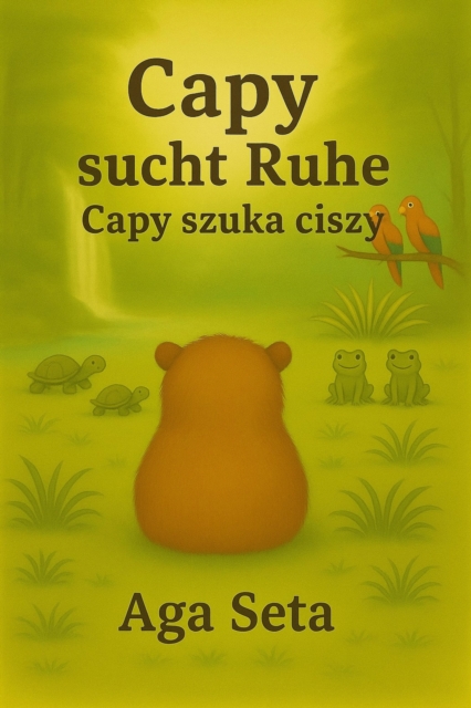 Capy sucht Ruhe. Capy szuka ciszy