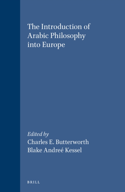 Introduction of Arabic Philosophy into Europe