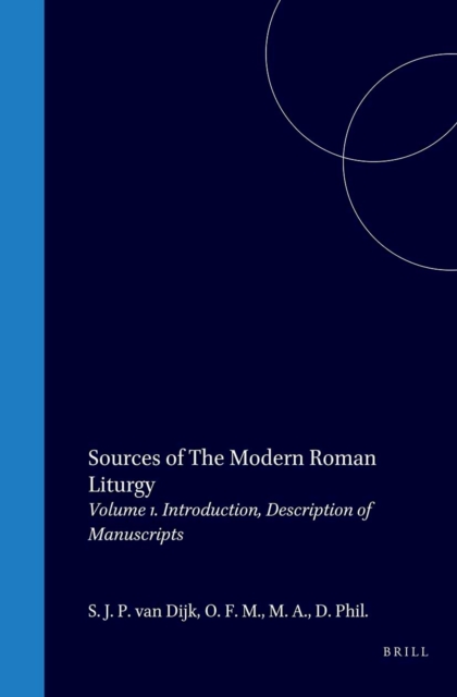 Sources of the Modern Roman liturgy