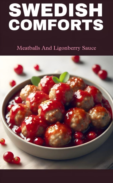 Swedish comforts:meatballs and ligonberry sauce