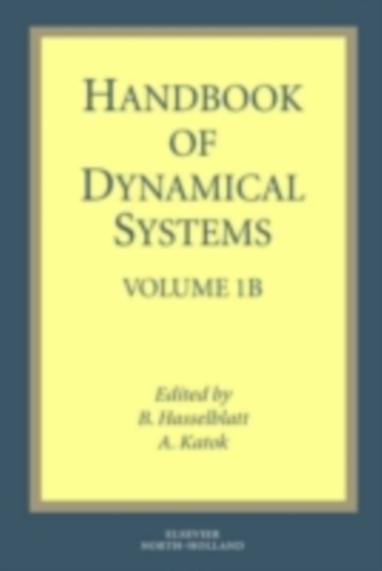 Handbook of Dynamical Systems