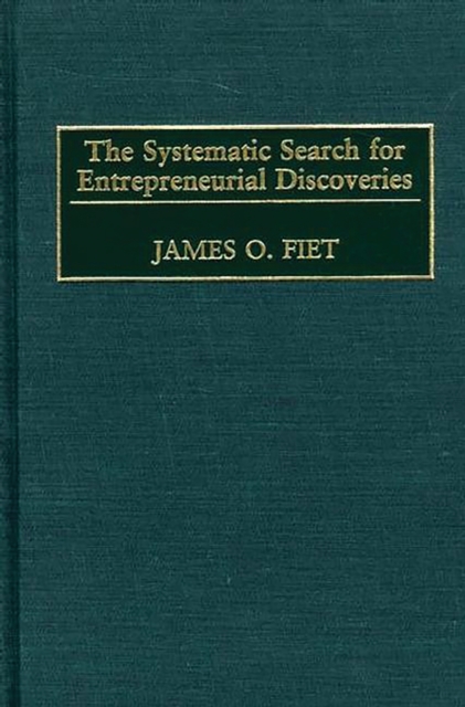 Systematic Search for Entrepreneurial Discoveries