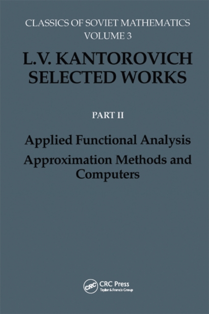 Applied Functional Analysis. Approximation Methods and Computers