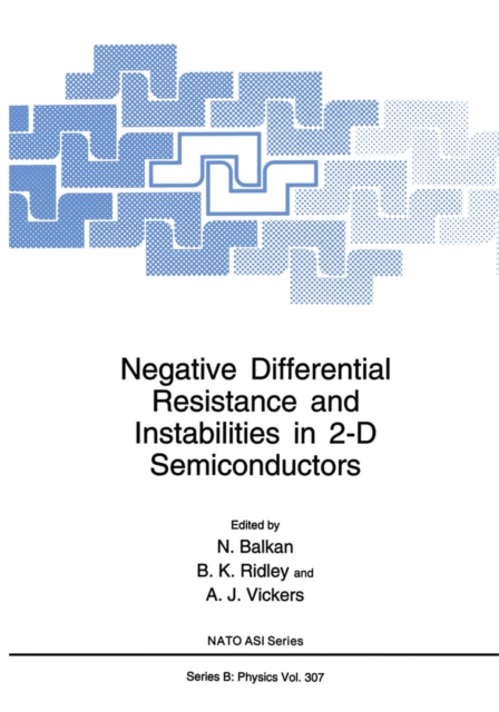 Negative Differential Resistance and Instabilities in 2-D Semiconductors