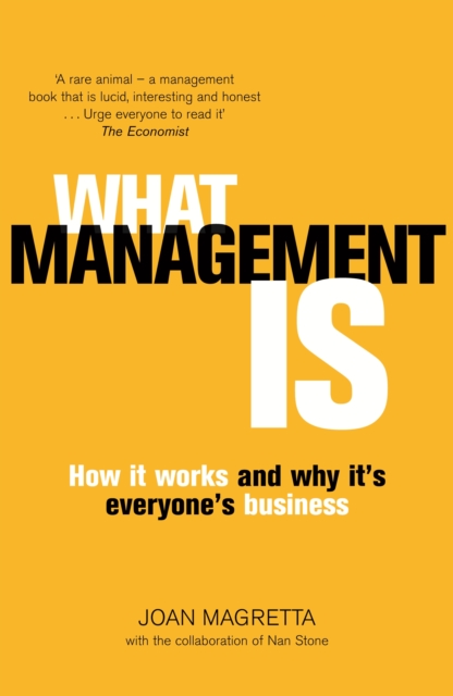What Management Is