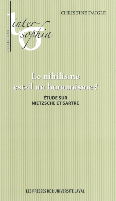 Le nihilisme est-il un humanisme?