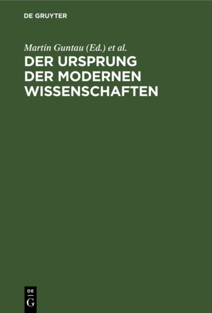 Ursprung der modernen Wissenschaften