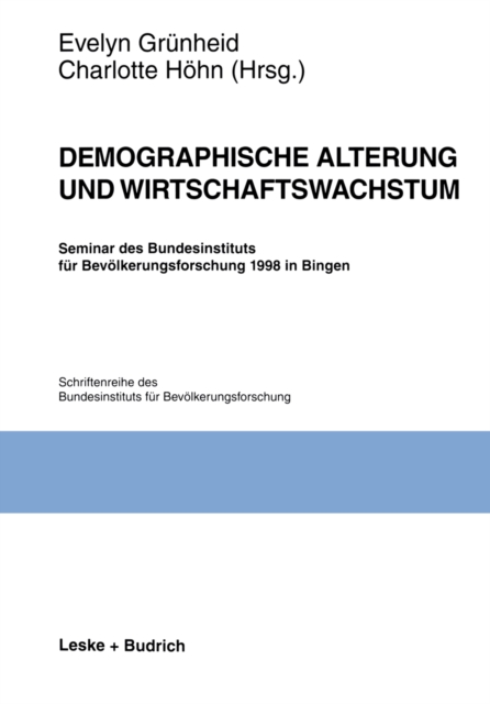 Demographische Alterung und Wirtschaftswachstum
