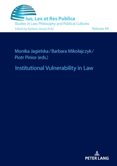 Institutional Vulnerability in Law