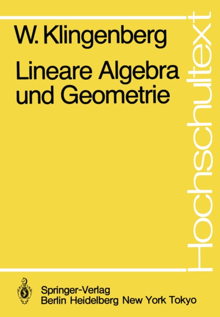 Lineare Algebra und Geometrie