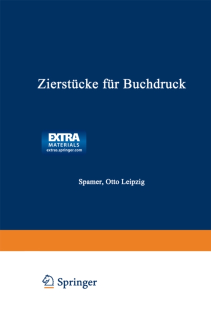Zierstücke für Buchdruck