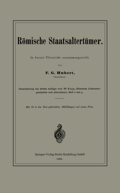 Römische Staatsaltertümer