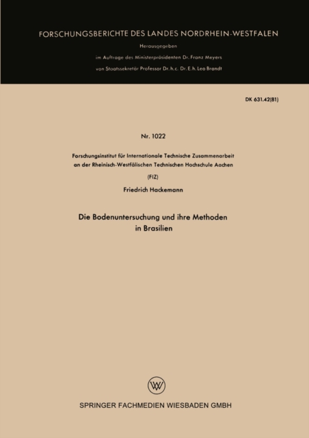 Die Bodenuntersuchung und ihre Methoden in Brasilien